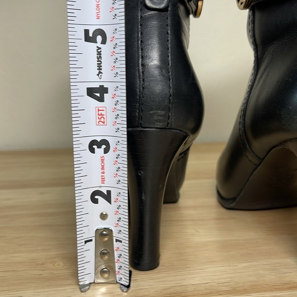 Tory Burch Booties - Bristol High-Heel Size 6.5 Black - Picture 10 of 12